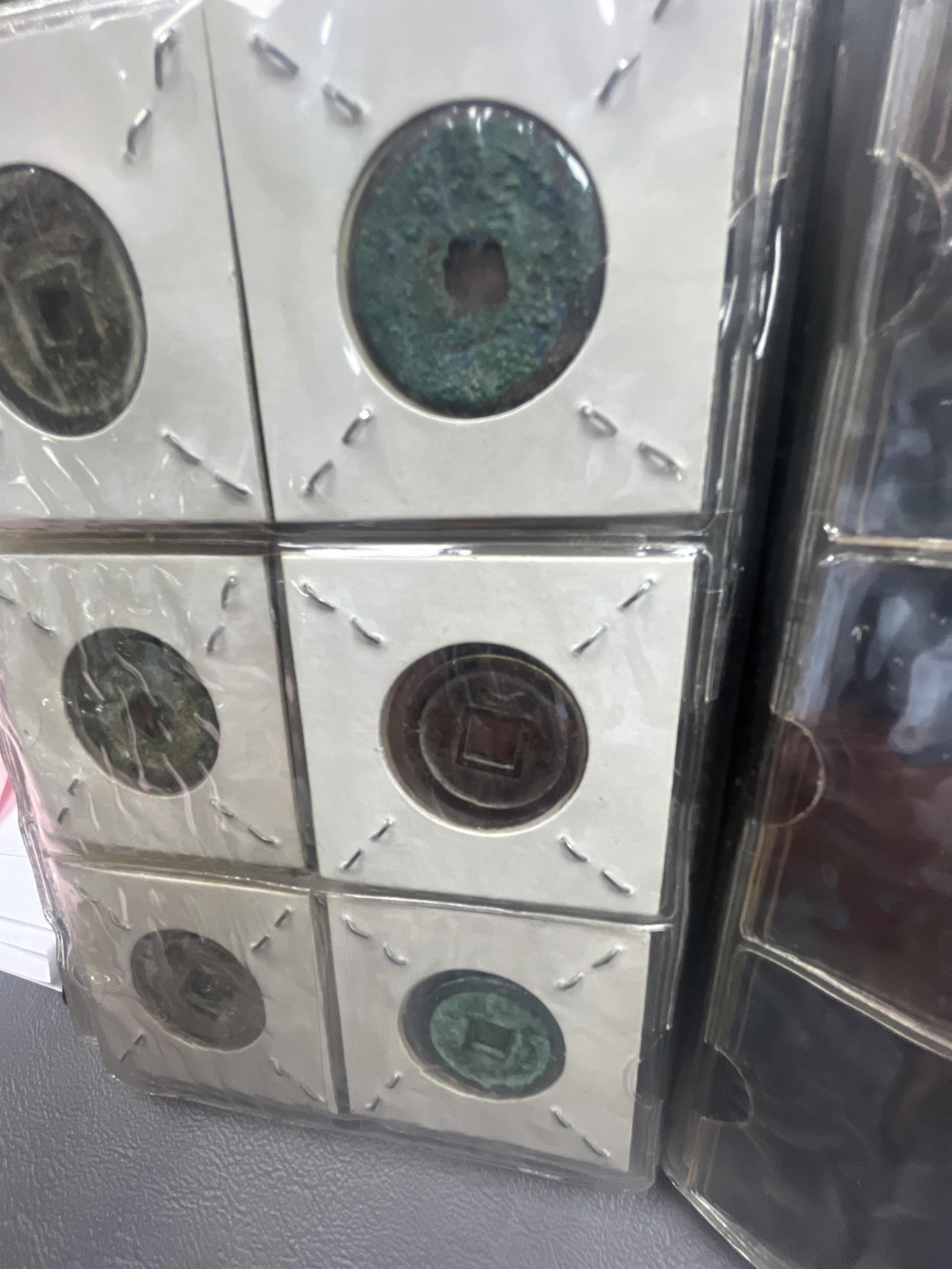 Chinese cast coins, Song Dynasty, a collection of 21 bronze, iron or brass cast coins